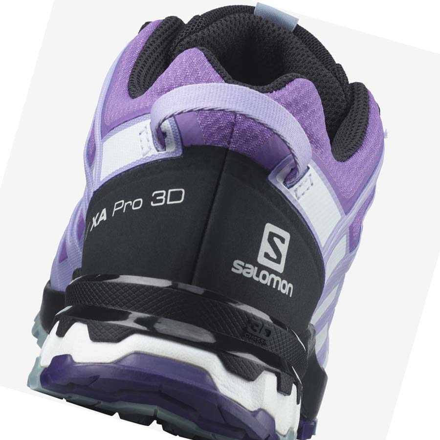 Salomon WoXA PRO 3D v8 GORE-TEX Túracipő Női Lila | HU 2798GSO